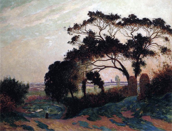Bumpy Road near Guerande by Ferdinand du Puigaudeau
